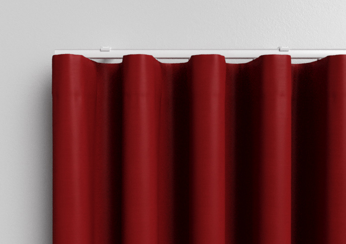 Shima Faux Silk, Wine - Made to Measure Curtains - Image 13